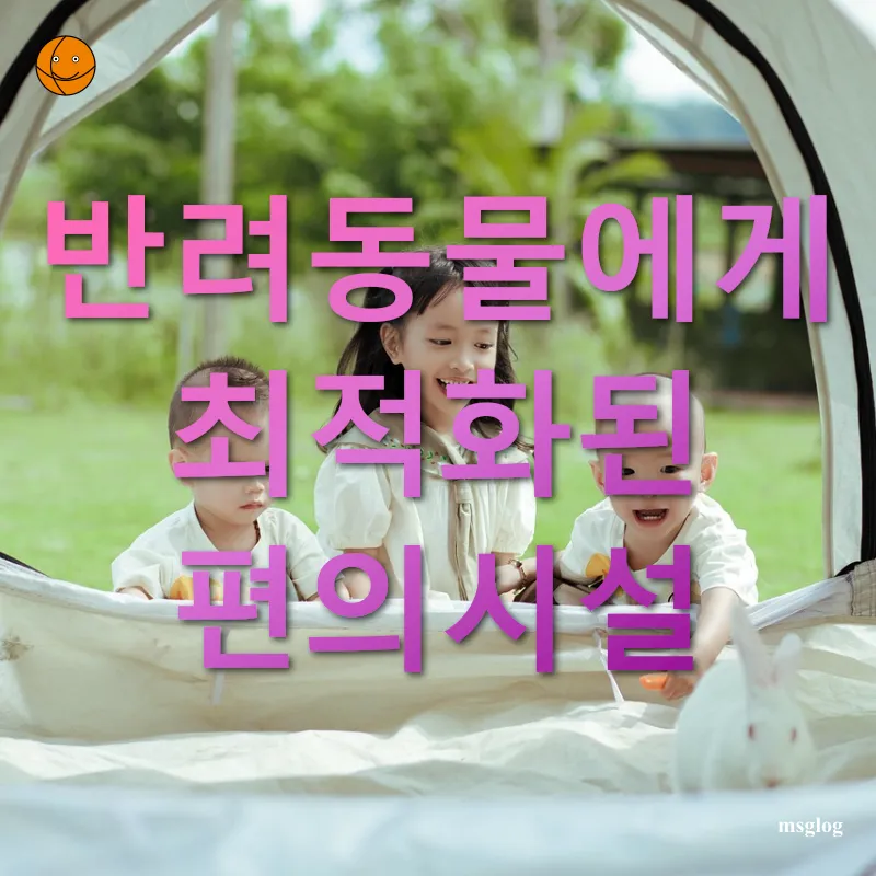 애견 동반 캠핑 - 반려동물에게 최적화된 편의시설 애견 동반 캠핑 반려동물에게 최적화된 편의시설 관련 이미지