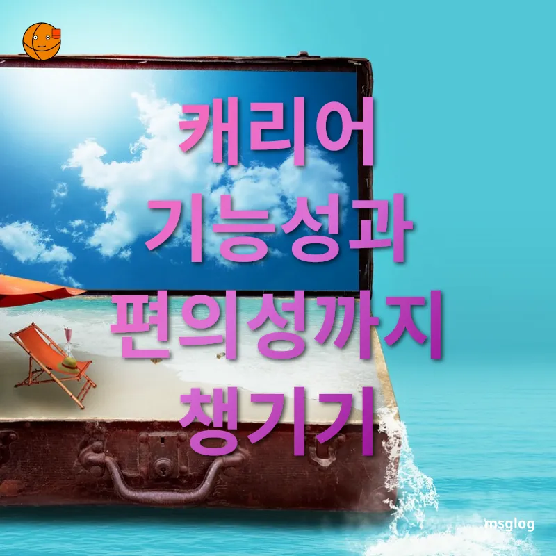 여행용 캐리어 선택 - 캐리어 기능성과 편의성까지 챙기기 여행용 캐리어 선택 캐리어 기능성과 편의성까지 챙기기 관련 이미지